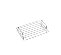 KitchenCraft Master Class Small Stainless Steel Roasting Rack, 23 x 16.5 cm (9" x 6.5"), Metallic, (9 x 6.5 inches)