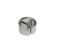 MasterClass Stainless Steel Set of 3 Saucepan Divider Baskets in Grey Masterclass Grey