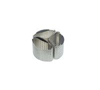 MasterClass Stainless Steel Set of 3 Saucepan Divider Baskets - Silver - Stainless Steel - Saucepan