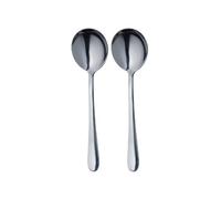 MasterClass Stainless Steel Soup Spoons, 17.5 cm (Set of 2)
