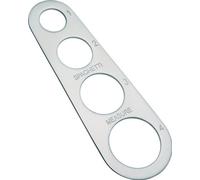 MasterClass Stainless Steel Spaghetti Measurer, 16cm, Silver