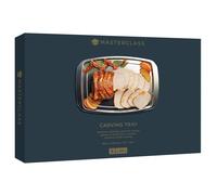 MasterClass Stainless Steel Spiked Carving Tray in Silver Masterclass Silver