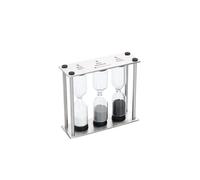 MasterClass Stainless Steel Triple Hard and Soft Boiled Egg Timer / Sand Timer