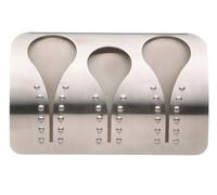 Masterclass Stainless Steel Triple Towel Holder