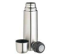 MasterClass Stainless Steel Vacuum Flask, 500 ml (17.5 fl oz), Silver