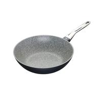 MasterClass Stir Fry Pan / Wok For Induction Hob - Grey - Aluminium - Wok
