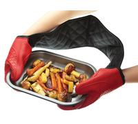 MasterClass Waterproof Double Oven Glove with Seamless Flexible Silicone Grip