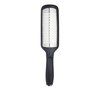 MasterClass West Blade Handheld Stainless Steel Lemon Zester with Handle, 30 x 6.5 cm (12'' x 2.5''), Black