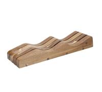 MasterClass Acacia Wood Knife Drawer Holder, Designed to Fit Neatly in Drawers