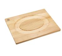 MasterClass Wooden Spiked Carving Board - Brown - Rubber Wood - Carving Board