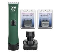 Masterclip Airedale Cordless Dog Clippers - Rechargeable Professional Grooming Set with 3 x Premium A5 Blades (10, 7 & 5 Skip) - Suitable for Dogs with a Wiry Coat