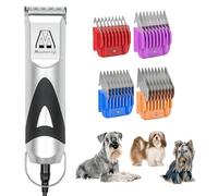 MASTERCLIP Dog Clipper for Bichon Frise, Shih Tzu, Lhasa Apso and Schnauzers. Mains Powered Clippers Professional Results on All Lap Dogs That Have Thick, Long, Dense, Wavy or Flowing Hair.
