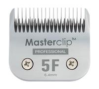 Masterclip Professional Range Dog Clipper A5 Blade Super Strong Japanese Carbon Steel; 10, 30, 7F, 7#, 5F, 5#, 4F, 4# Compatible with All A5 Snap on/Off Clippers (5F)
