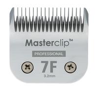 Masterclip Professional Range Dog Clipper A5 Blade Super Strong Japanese Carbon Steel; 10, 30, 7F, 7#, 5F, 5#, 4F, 4# Compatible with All A5 Snap on/Off Clippers (7F)