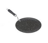 Mastercook Longlife 28cm MS Iron Super Non Stick PAN Heavy Duty Crepe Pancake CHAPATI ROTI PAN DOSA Marble Non Stick Coating Tawa Tava Flat Tawa