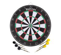 Masterdarts Dartboard - with 6 Darts and 6 Flights - Darts
