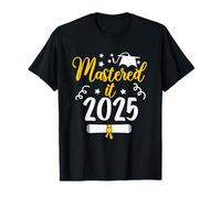 Mastered it Class of 2025 Master Degree PHD Gifts Graduation T-Shirt
