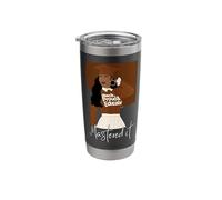Mastered It Magic Black Girl Educated BLM Melanin Graduate Stainless Steel Insulated Tumbler