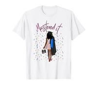 Mastered It Magic Black Girl Graduate BLM Melanin Senior 26 T-Shirt