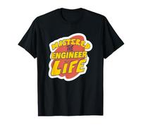 Mastered The Engineer Life Funny Engineer Saying Value Graphic T-Shirt
