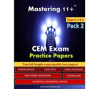 Mastering 11+: CEM Practice Papers - Pack 2