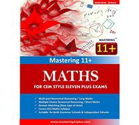 Mastering 11+ : Maths / Numerical Reasoning - Practice Book 1