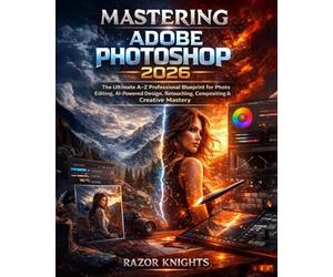 Mastering Adobe Photoshop 2026: The Ultimate A-Z Professional Blueprint for Photo Editing, AI-Powered Design, Retouching, Compositing & Creative Mastery