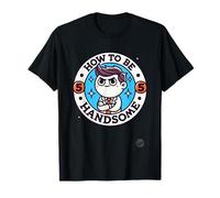 Mastering Charm the Cartoon Way: How can i Be Handsome T-Shirt