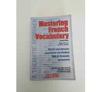Mastering French Vocabulary (Mastering Vocabulary Series)