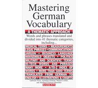 Mastering German Vocabulary: A Thematic Approach (Barron's Vocabulary)