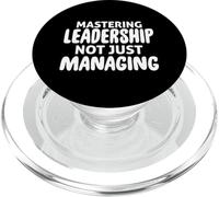 Mastering Leadership Not Just Managing Corporate Business PopSockets PopGrip for MagSafe