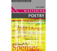 [(Mastering Poetry)] [ By (author) Sara Thorne ] [July, 2006]