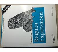 Mastering Regular Expressions 2e
