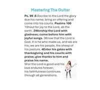 Mastering the Guitar