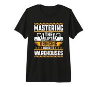 Mastering The Lift Bringing Order - Forklift Premium T-Shirt