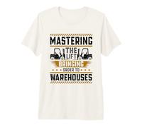 Mastering The Lift Bringing Order - Forklift Premium T-Shirt