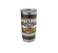 Mastering The Lift Bringing Order - Forklift Stainless Steel Insulated Tumbler