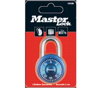 Masterlock 1533 M/Lock 38MM S/Steel Fixed DIAL Combi Padlock, Multicolored