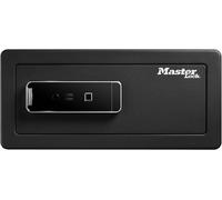 Master Lock LX110BEURHRO Biometric Security Safe for Valuables, Black, 19,5 x 43 x 37 cm