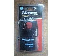 MASTER LOCK Heavy Duty Weatherproof Padlock [Closed Shackle] [Key] [Outdoor] 6321EURD - for Transportation and Industrial Applications