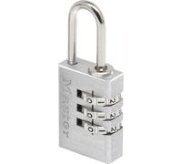 Master Lock Combination Padlock Aluminium Silver H31mm W20mm Standard