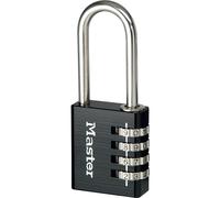 Master Lock Black Aluminium Combination Padlock (H)102mm (W)40mm