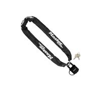900mm x 6mm Black Master Lock Street Flexium Chain With 40mm Weather Tough Padlo