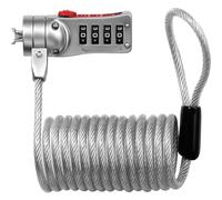 Master Lock 2120E Combi Computer Cable Lock 1.8m x 5mm