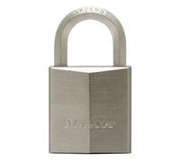 Masterlock Padlock Brass 40mm Hex Steel Shackle