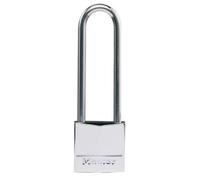 Masterlock Padlock Nickel Brass 30mm SS Long Shackle