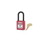 Master Lock 406RED Lockout Padlock - 38Mm Body & 6Mm Composite Nylon Shackle