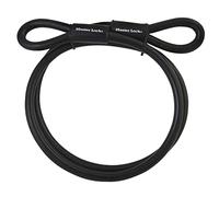 Master Lock 3M X 10Mm Steel Braided Looped Cable, Black