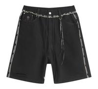 mastermind JAPAN Men's Inside-Out Denim Shorts Black