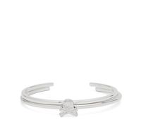 MASTERMIND WORLD Men's Silver Skull Bangle